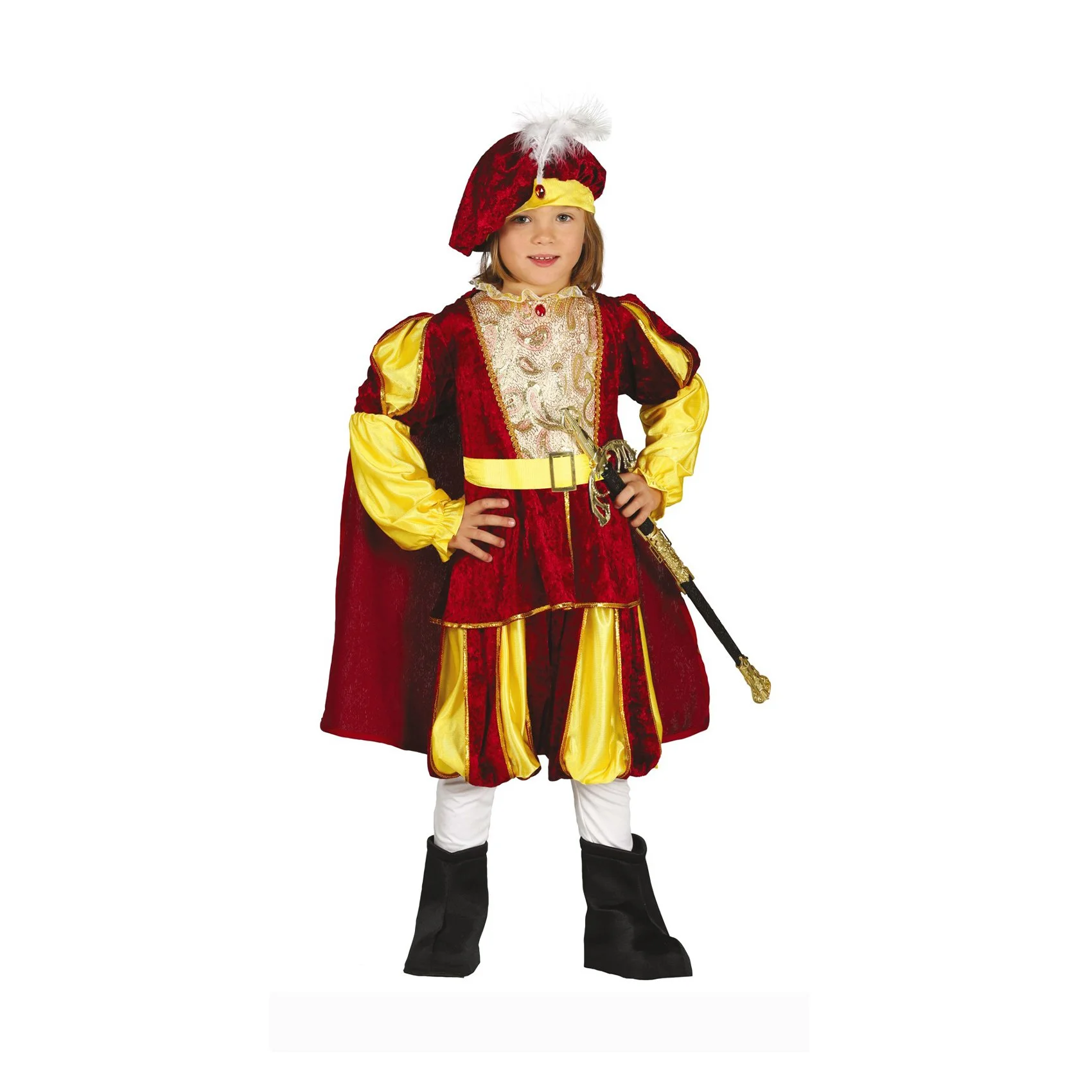Prince costume, for 7–9 year-old children