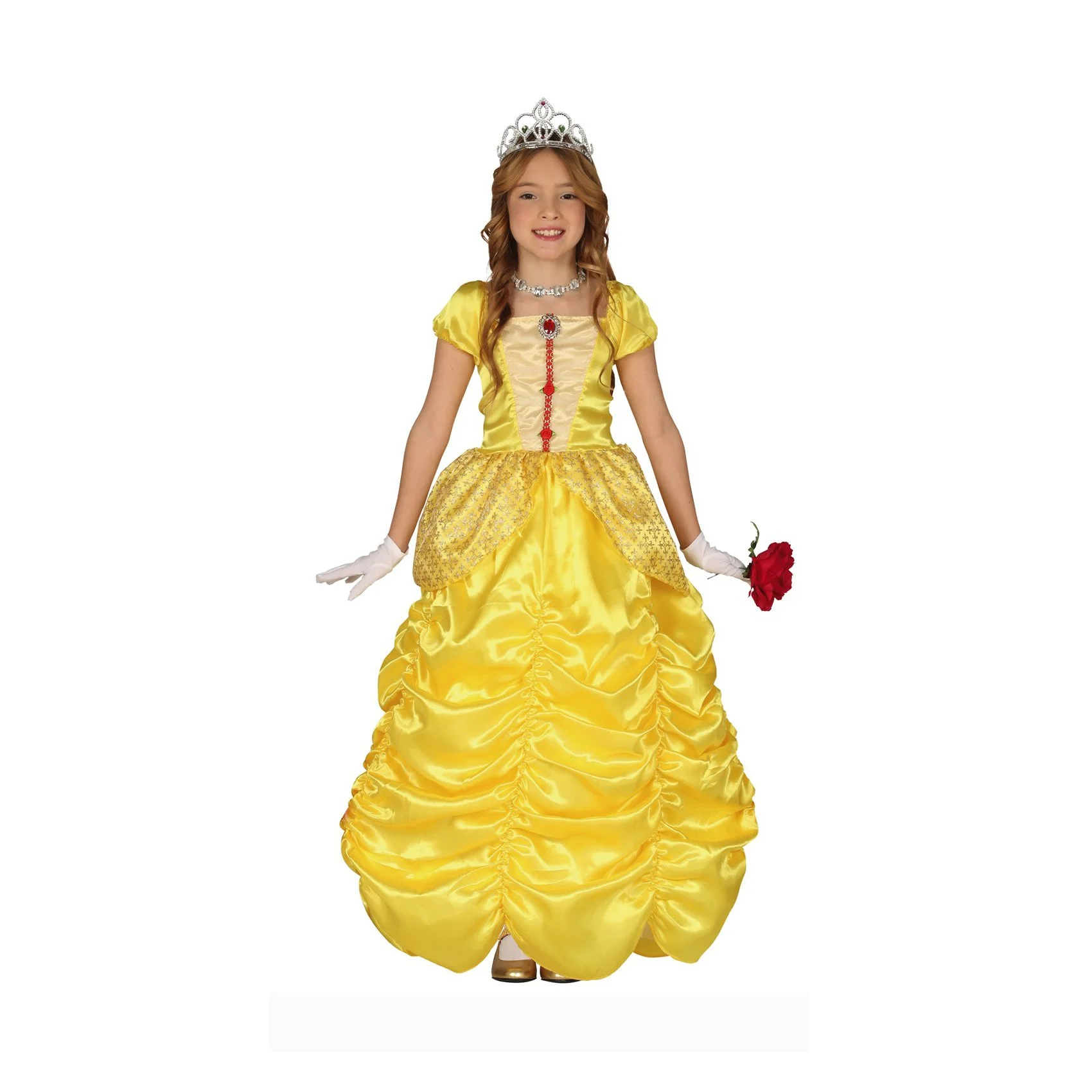 Princess costume, for 5–6-year-old children, yellow
