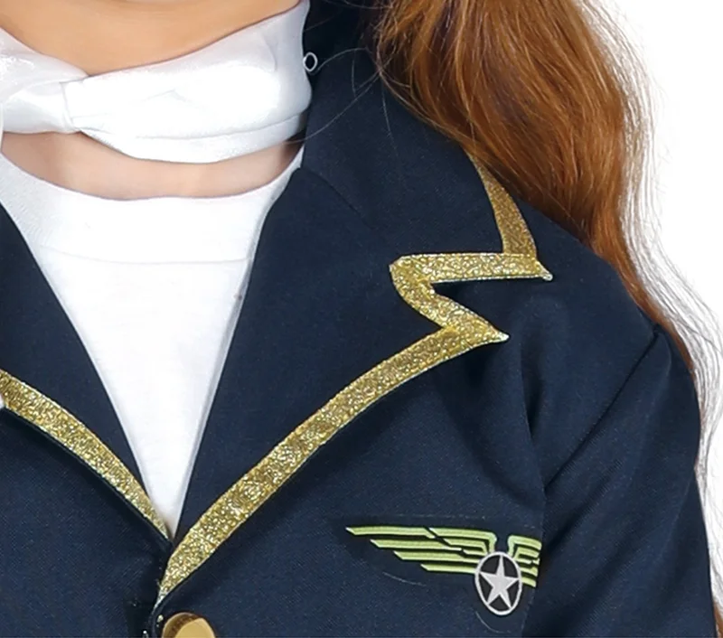 Stewardess costume, for 10-12 year-old children