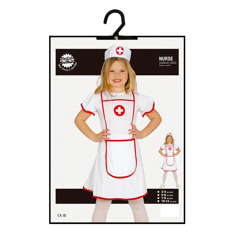 Nurse costume, for 5–6 year-old children