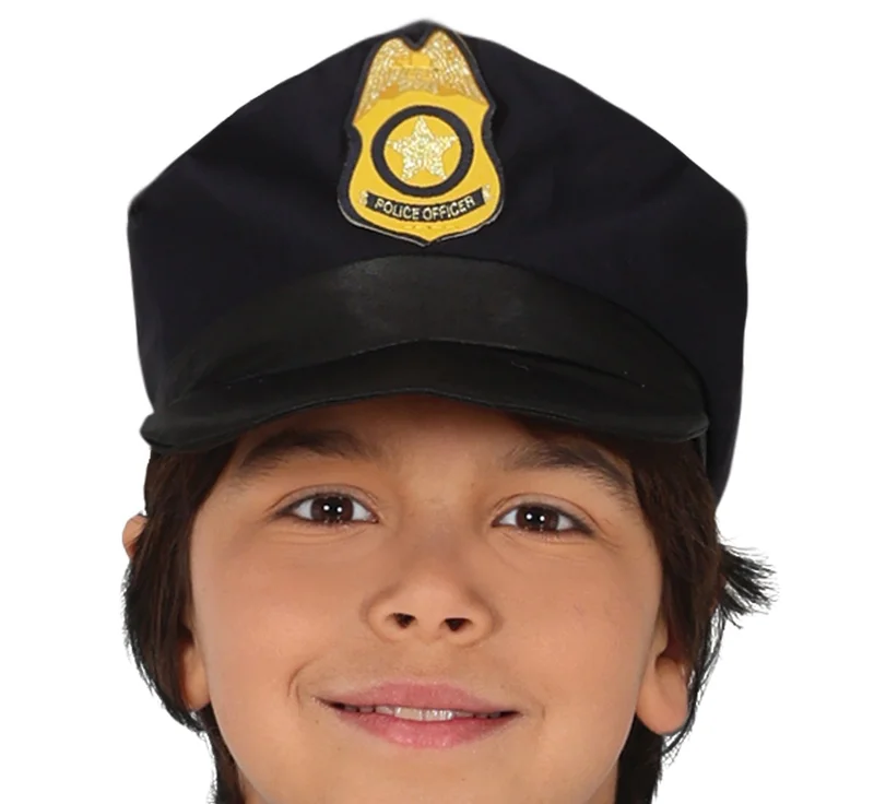 Police Officer Costume, for Children 10-12 Years