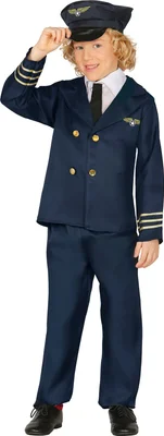 Pilot Costume, for Children 7-9 Years