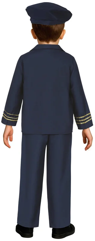Pilot Costume, for Children 7-9 Years