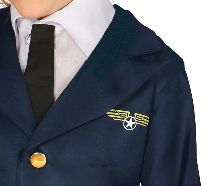 Pilot Costume, for Children 7-9 Years