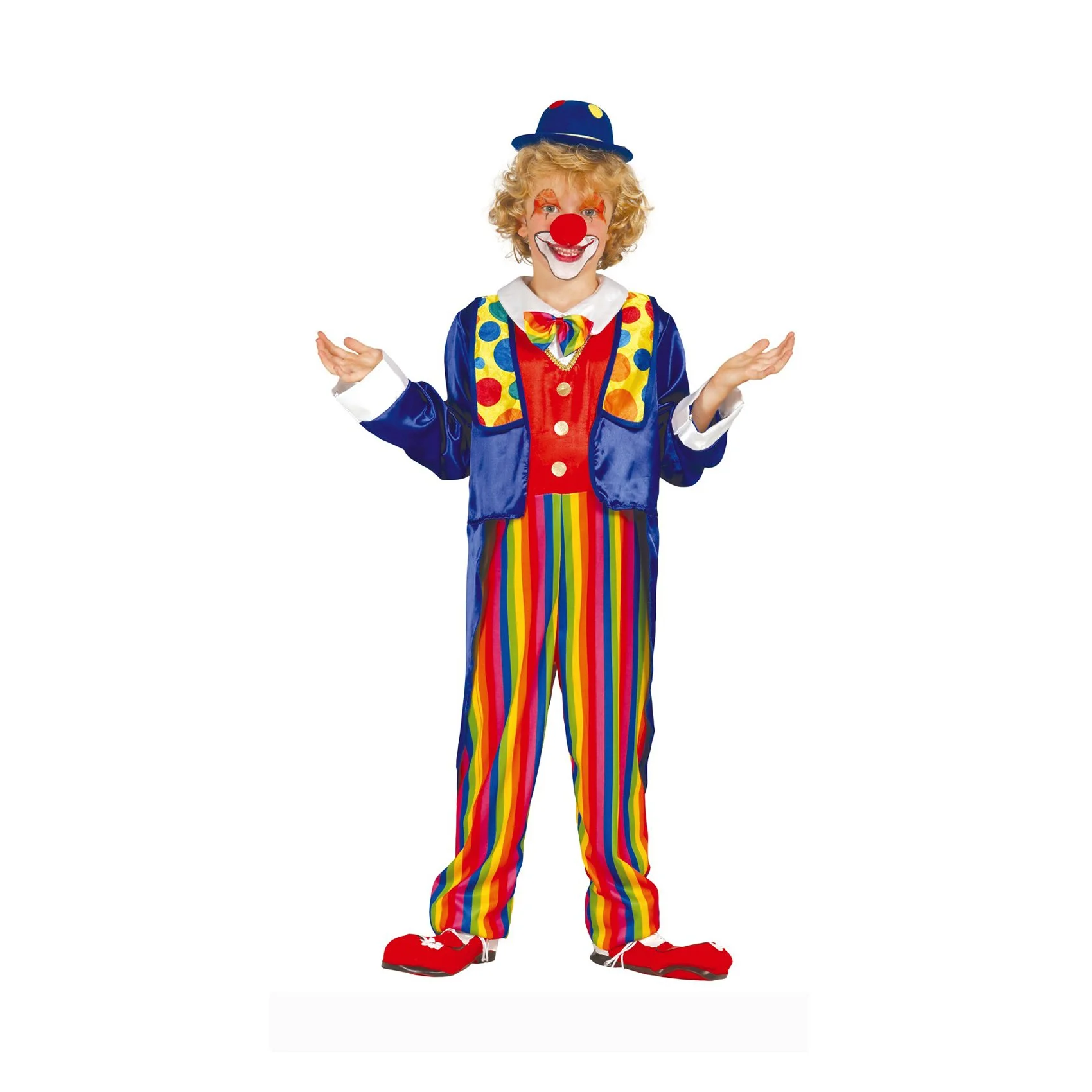 Clown costume, for 7–9-year-old children