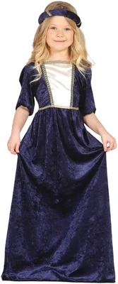 Medieval Princess costume, for 7-9 year-old children