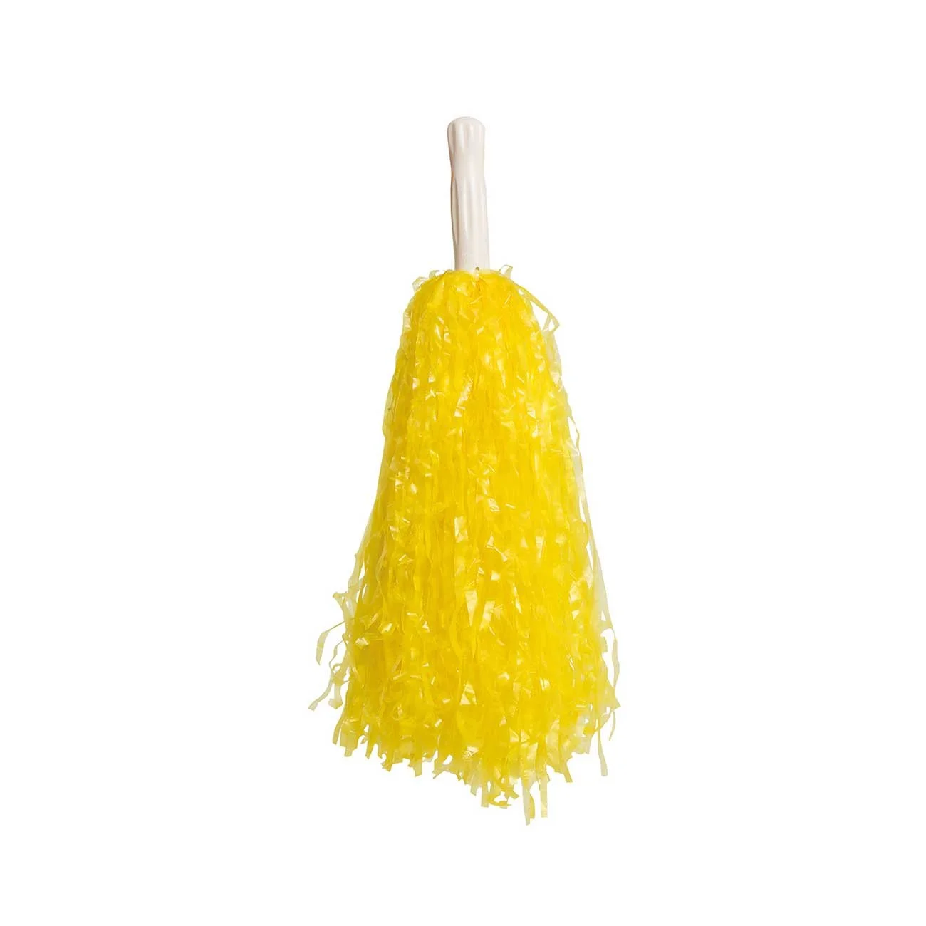 Cheerleading pompoms, 80 g, yellow, 2 pcs