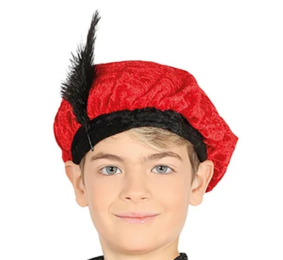 Prince costume, for 10–12-year-old children, red