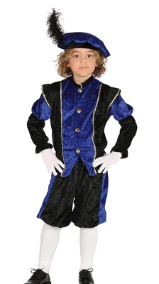 Prince costume, for 5-6 year-old children, blue