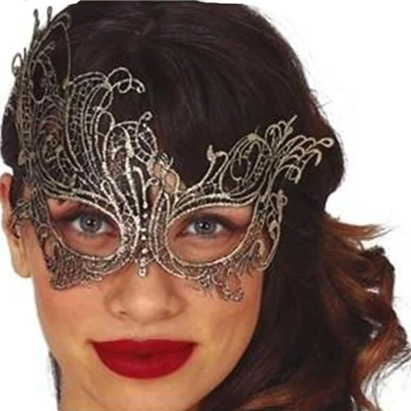 Mask, gold
