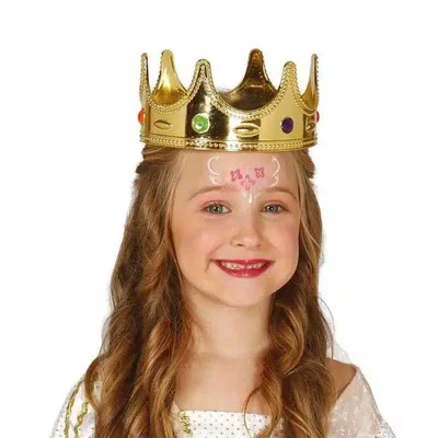 Queen crown, child, gold