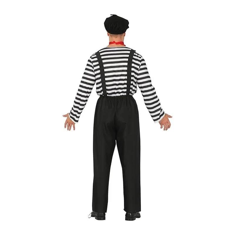 Mime costume, size L