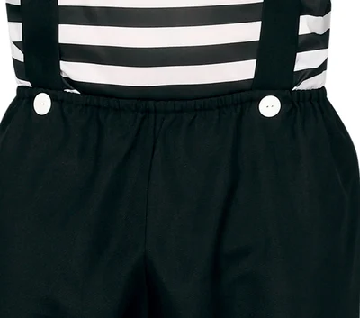 Mime costume, size L