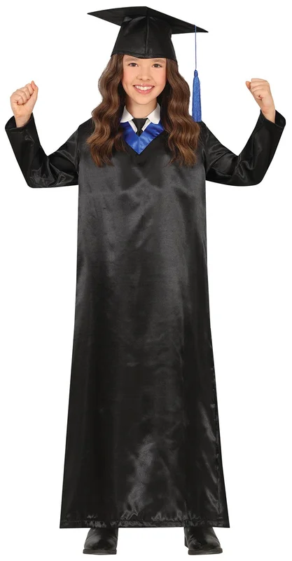 Costume Toga, black-blue, for 5-6 year-old children