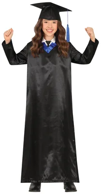 Costume Toga, black-blue, for 5-6 year-old children