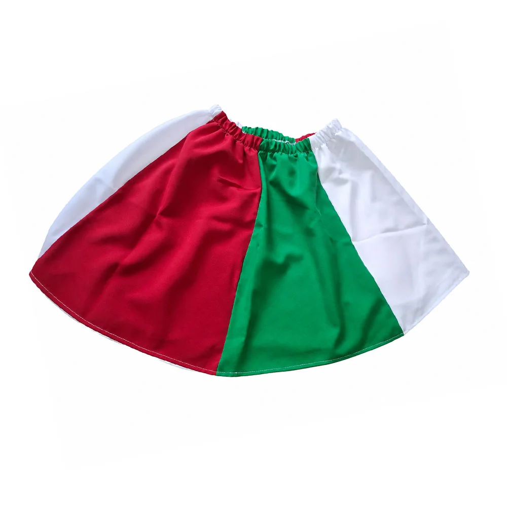 SKIRT TRI-COLOR WITHOUT LACE 14 YEARS