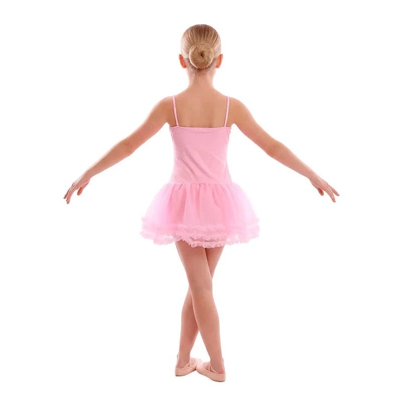Ballerina costume Fyasa, for children aged 10-12, pink