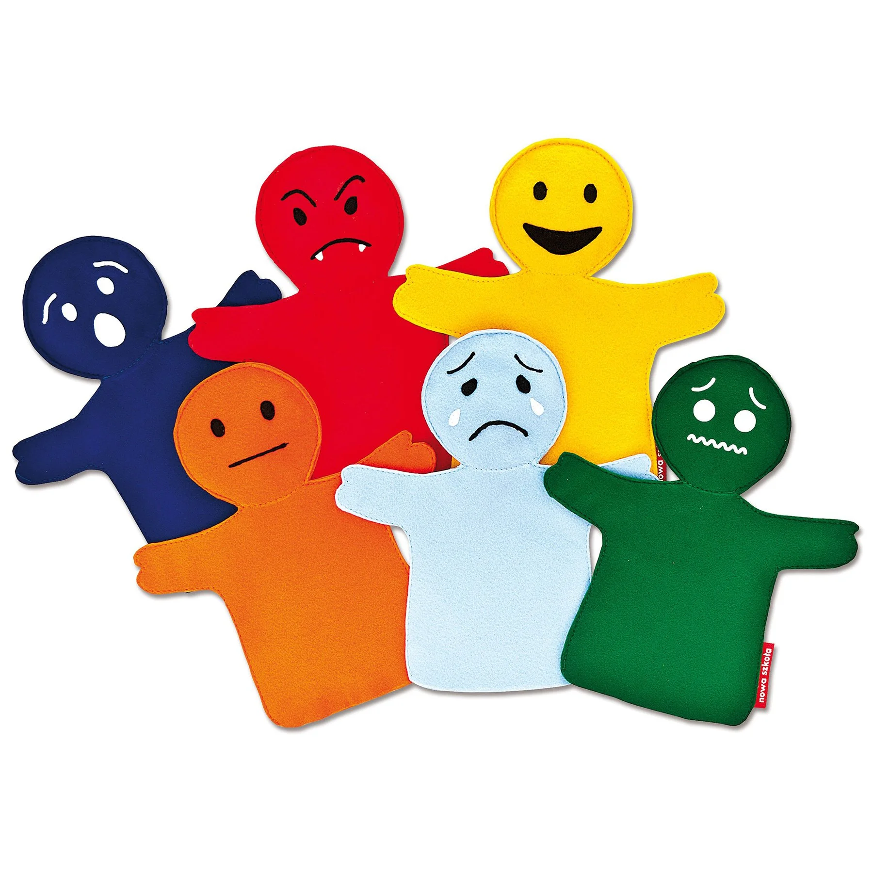 Nowa Szkola Emotion dolls, 25 x 22 cm, 6 pcs