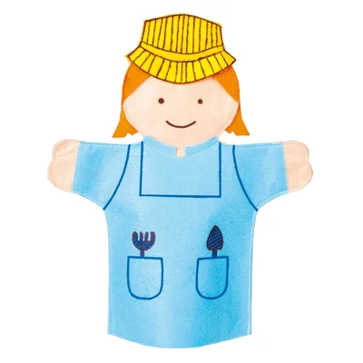 Nowa Szkola Hand Puppets, professions, 25 cm, 14 pieces