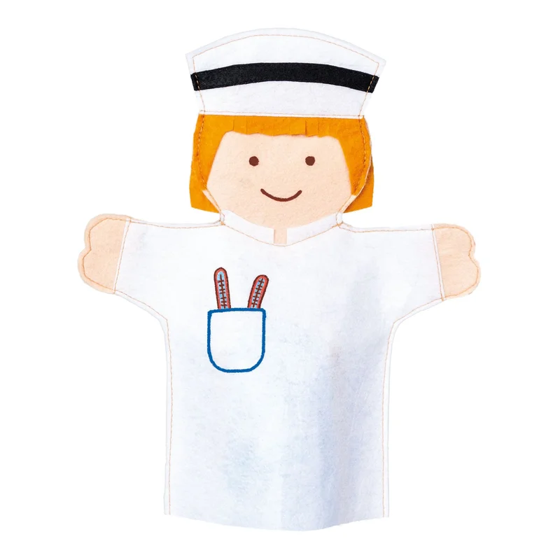 Nowa Szkola Hand Puppets, professions, 25 cm, 14 pieces