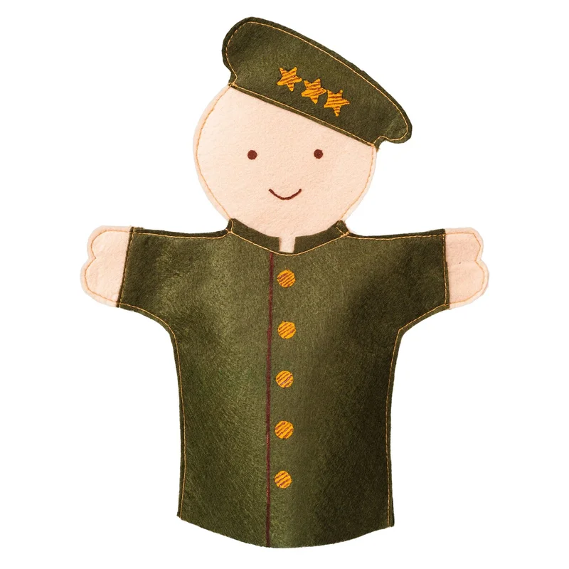 Nowa Szkola Hand Puppets, professions, 25 cm, 14 pieces