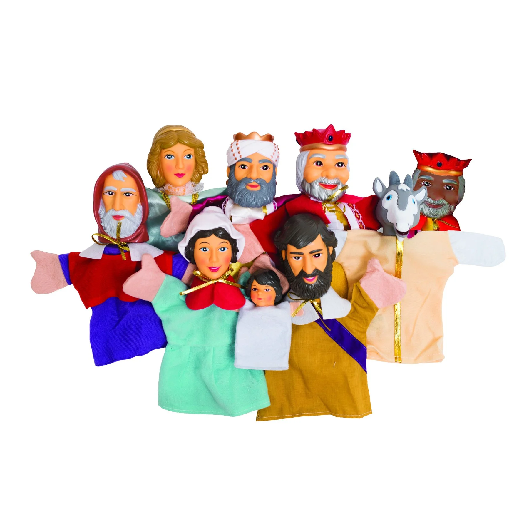 Nowa Szkola Hand puppets, Nativity, 9 pcs