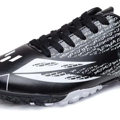 Mat Star Sneakers, football, size 37, black-white