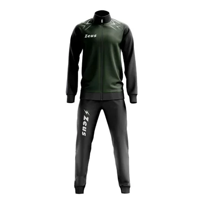 Zeus Tuta Easy Tracksuit, black/dark green, size M