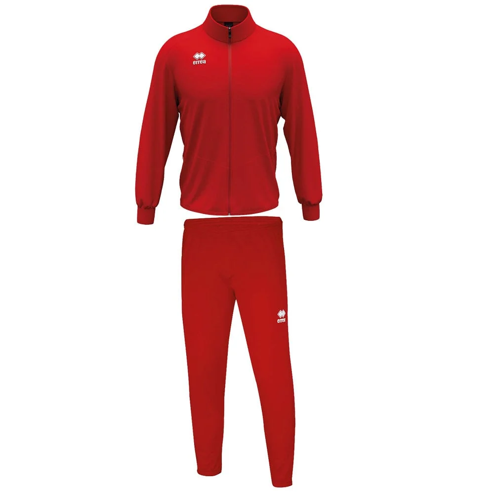 Спортен екип Errea Kurt, детски, размер YXS, 122-132 cm, червен