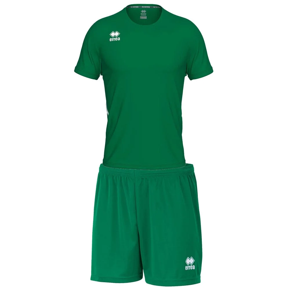 Football kit Errea Marvin, unisex, size S, green