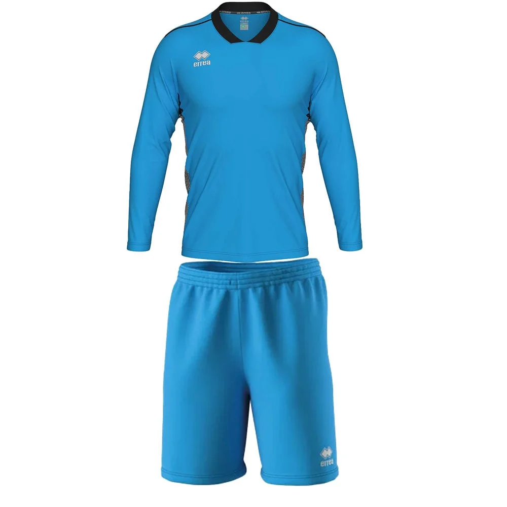 Goalkeeper kit Errea Jerzy, unisex, size L, cyan