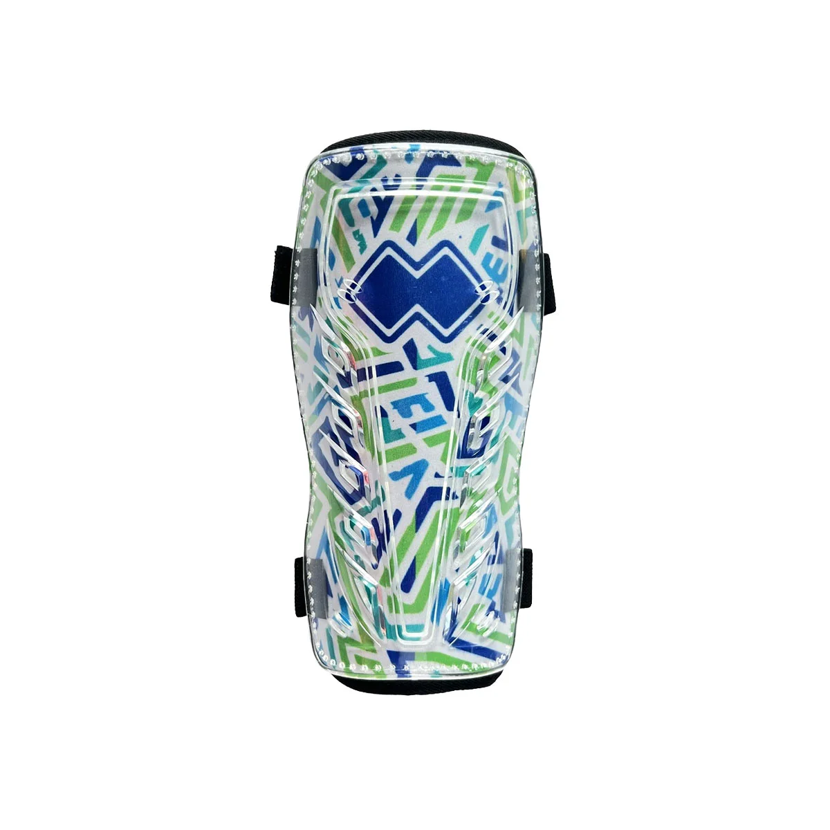 Shin guards Errea, unisex, blue-green