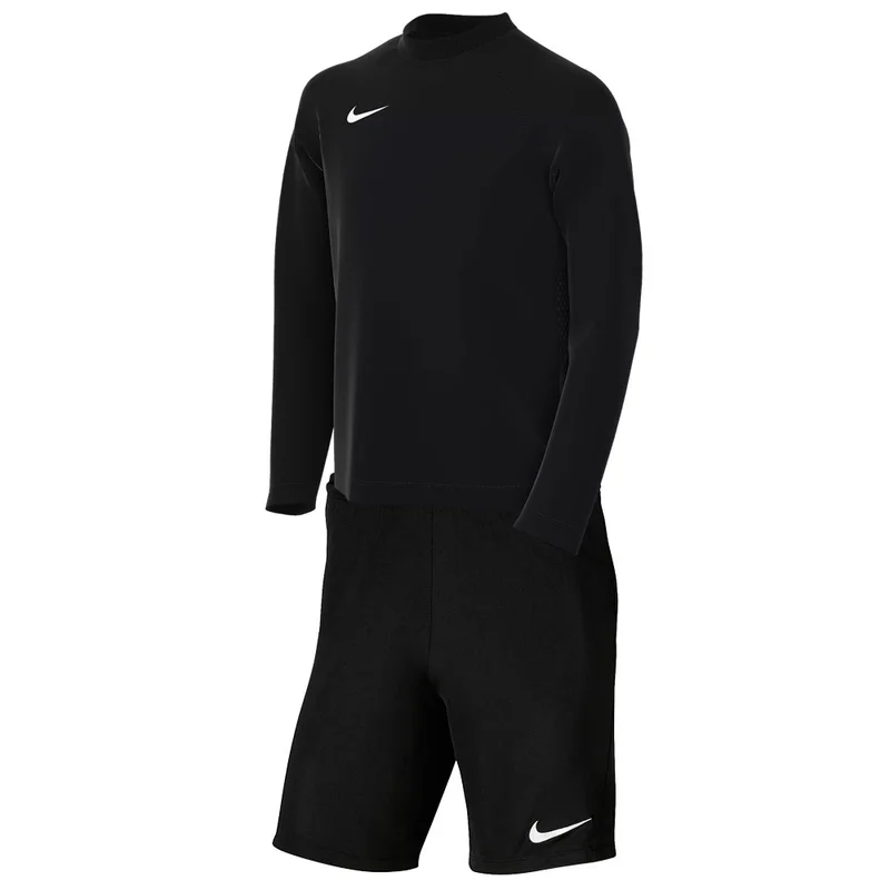 Вратарски екип Nike Dri-Fit Park, детски, размер M, черен