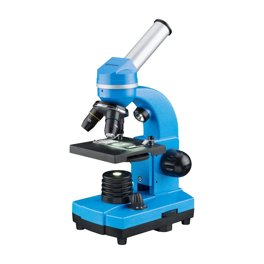 Bresser Microscope Biolux Sel, for beginners, blue