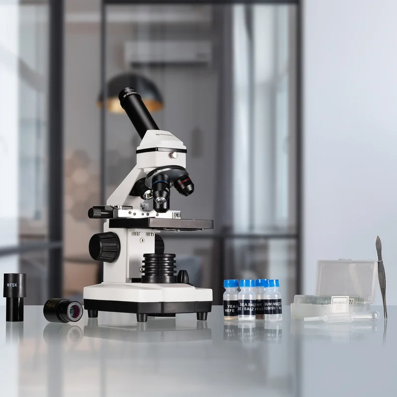 Bresser Microscope NV, with HD USB camera, 20x–1280x