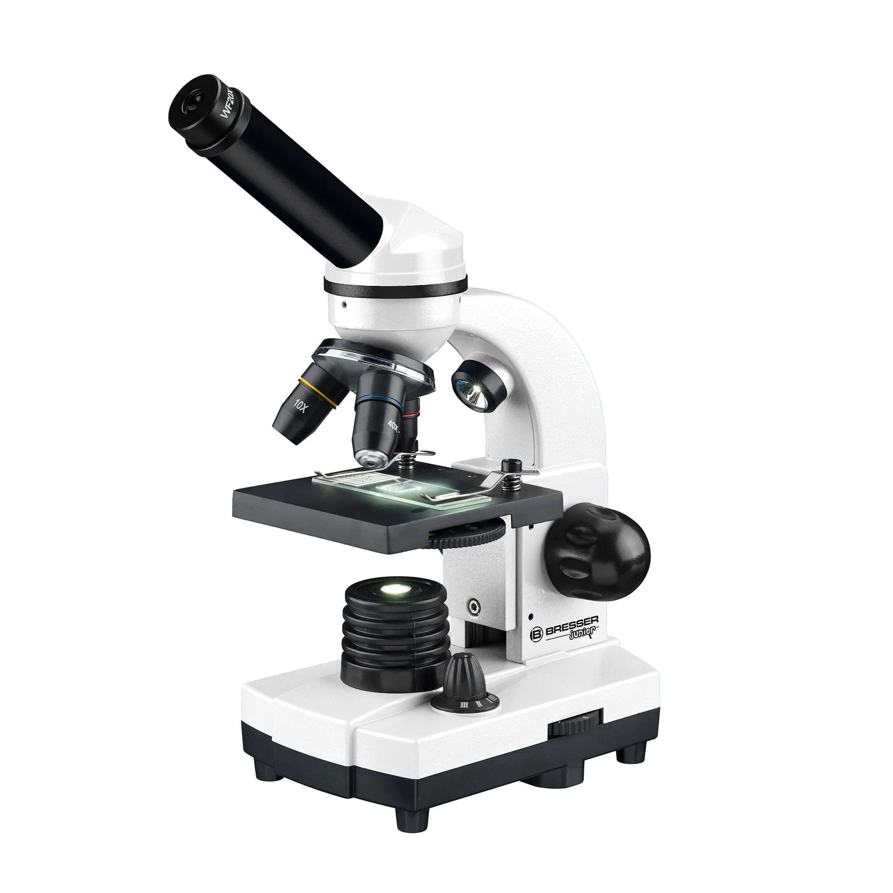 Bresser Microscope Biolux Sel C, with experiment kit, white