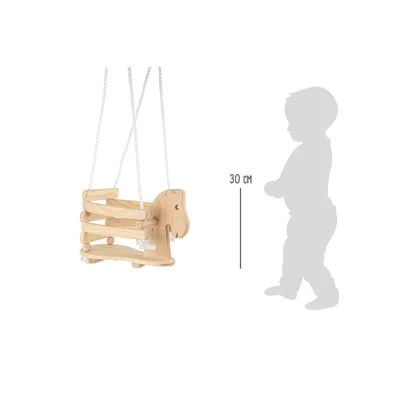 Small Foot Swing Pony, wooden, kids, 45 x 27 x 30 cm
