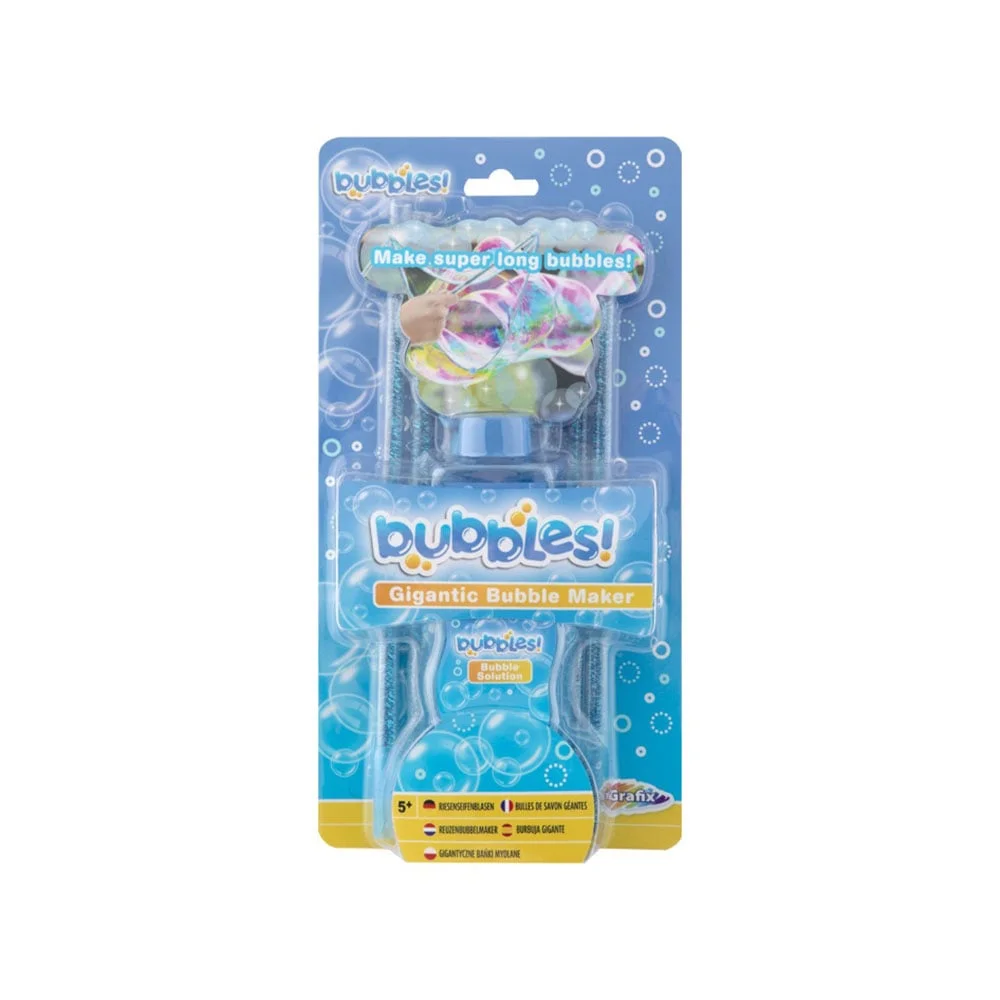 Moxy Giant Bubble Making Kit, 354 ml, assorted designs