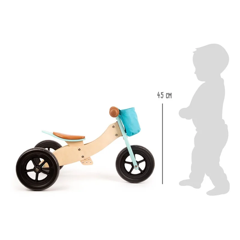 Small Foot Balance Bike, 2 in 1, wooden