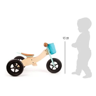 Small Foot Balance Bike, 2 in 1, wooden