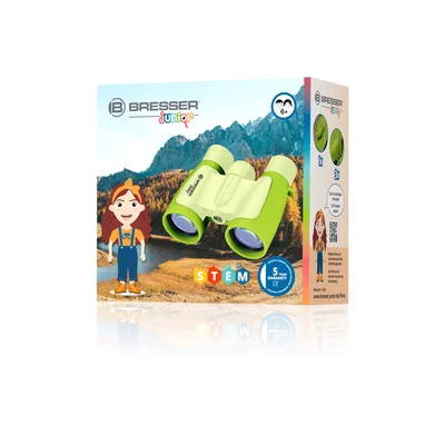 Bresser Binoculars, 3 x 30, kids, green