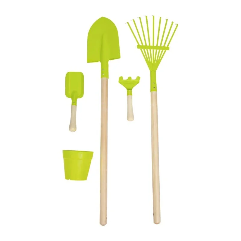 Small Foot Garden Tools Cart Set, Wooden