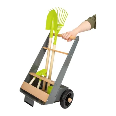 Small Foot Garden Tools Cart Set, Wooden