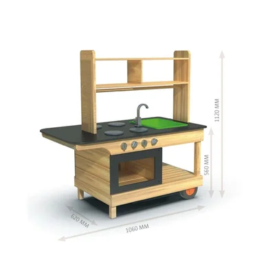 Beleduc Outdoor play kitchen, mobile