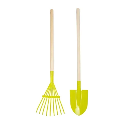 Small Foot Wheelbarrow with garden tools, 790 х 360 х 500 mm