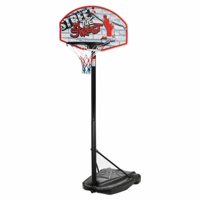 Basketball hoop, with adjustable height, 140–190 cm