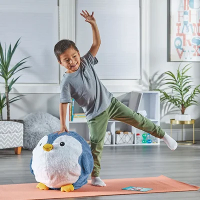 Learning Resources Penguin Plush Yoga Ball