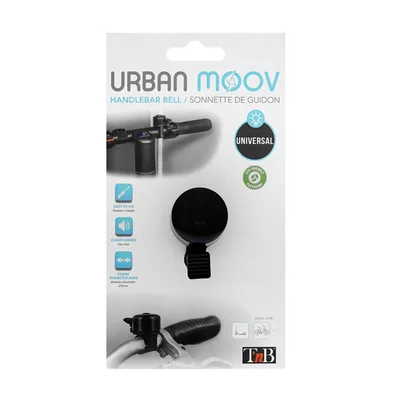 TNB Bicycle Bell, 25.4 mm, black