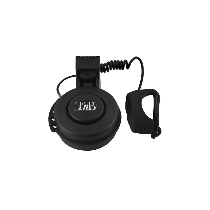 TNB Electronic Bike Bell, 22–31.8 mm, black