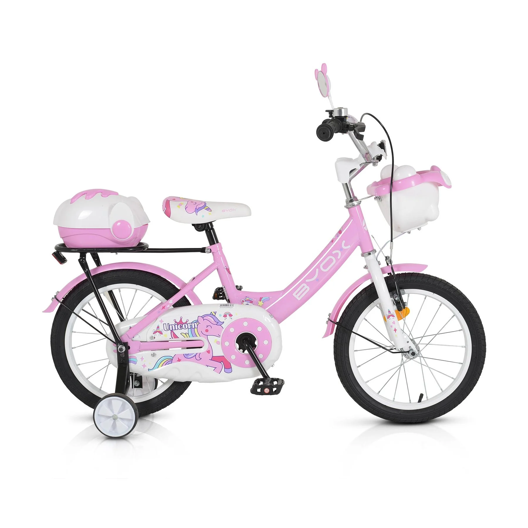 Byox Bicycle, 16'', children’s, pink
